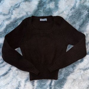 MISS SPARKLING CROPPED SWEATER